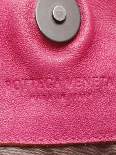 Pre-owned Bottega Veneta 2012-2025 Nappa Intrecciato Handbag In Pink