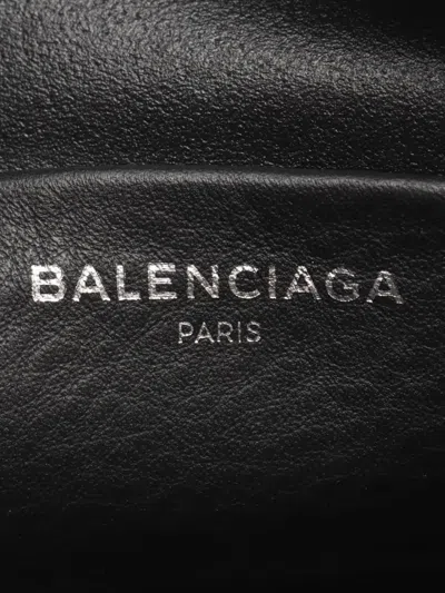 Pre-owned Balenciaga 2010-2025 Grained Calfskin Everyday Camera Bag Xs Crossbody Bag In Black