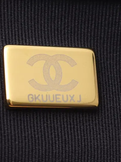 Pre-owned Chanel 2021-2025 Medium Denim 19 Flap Satchel In Blue