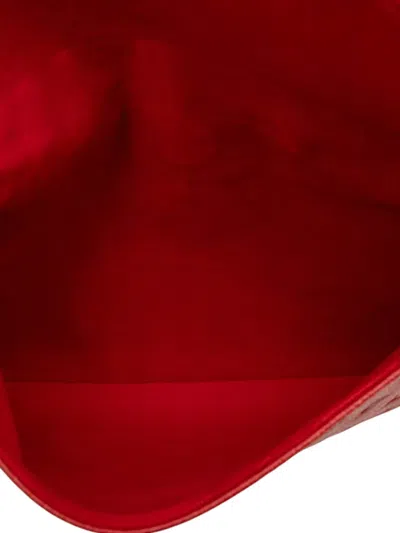 Pre-owned Louis Vuitton 2015 Monogram Empreinte Twice Crossbody Bag In Red