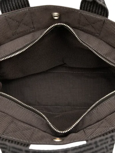 Pre-owned Hermes 1990-2010 Canvas Herline Pm Tote Bag In Gray