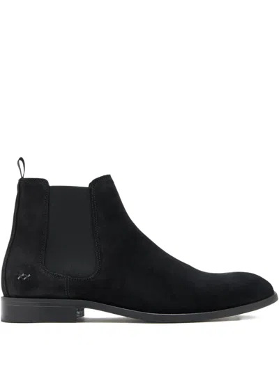 Forsa Dylan Suede Chelsea Boots In Black