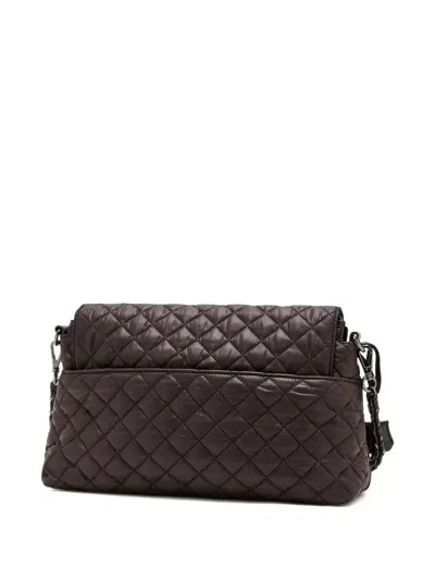 Mz Wallace Crosby Lock Shoulder Bag In Brown