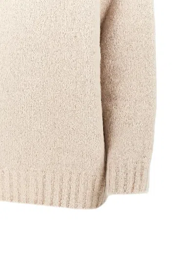 Weekend Max Mara Knitted Sweater In Neutral
