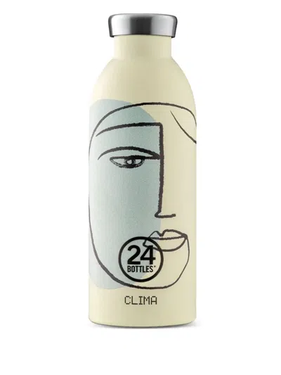 24bottles Face Graphic Travel Bottle 500l In Multi