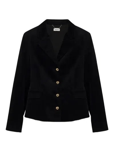 Simkhai Trueman Velvet Jacket In Black