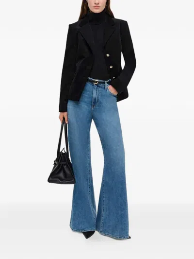 Simkhai Trueman Velvet Jacket In Black