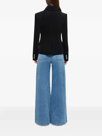 Simkhai Trueman Velvet Jacket In Black