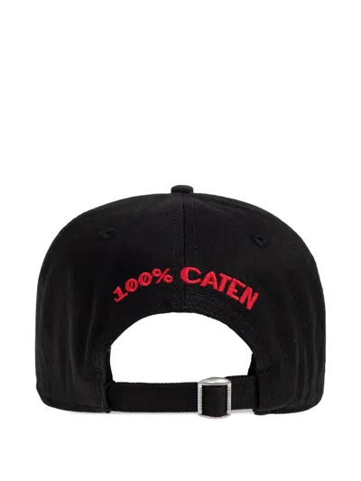 Dsquared2 Logo Patch Baseball Cap In Blue