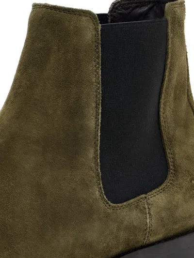 Forsa Dylan Pull-on Chelsea Boots In Green