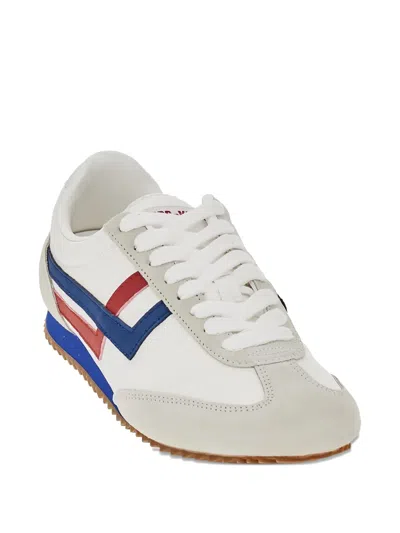 Pro-keds Racer 77 Lace-up Fastening Sneakers In White