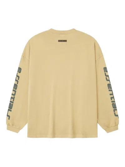 Essentials 90s Long-sleeve T-shirt In Yellow