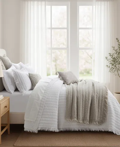 Levtex Wilhemina Stone Washed 2-pc. Quilt Set, Twin/twin Xl In Brown