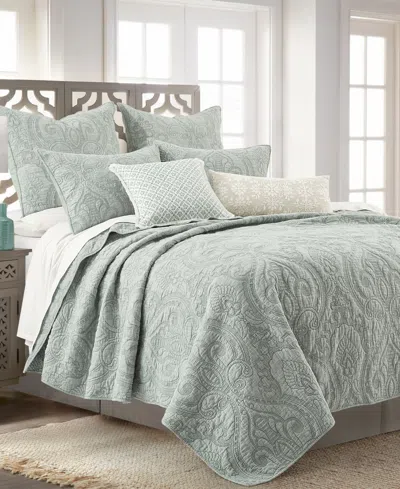 Levtex Home Helena Textured 3-pc. Quilt Set, Full/queen In Green