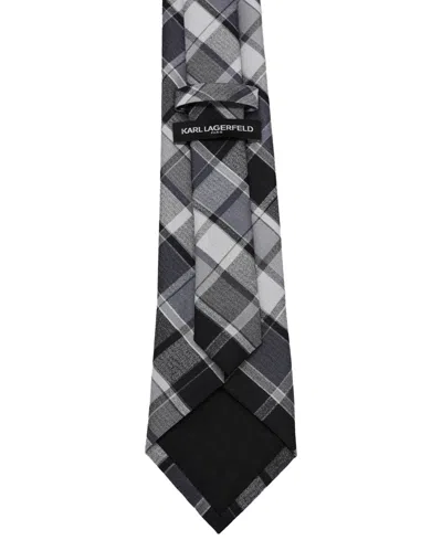 Karl Lagerfeld Men's Abstract Pattern Classic Tie In Multi