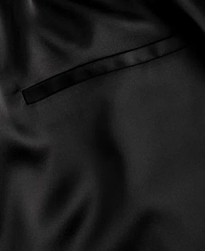 On 34th Women's Solid Satin Wide-leg Pants, Macy's Exclusive In Black