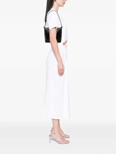 Pre-owned Chanel 2000-2002 Cc Chocolate Bar Lambskin Shoulder Bag In Black