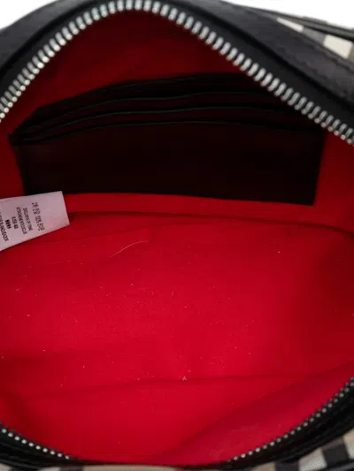 Pre-owned Burberry 2018-2025 House Check Canvas Paddy Crossbody Bag In Brown