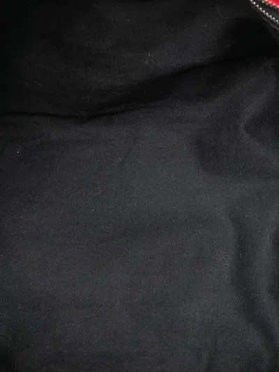 Pre-owned Balenciaga 2005-2025 Lambskin Motocross Giant 12 Part Time Satchel In Red