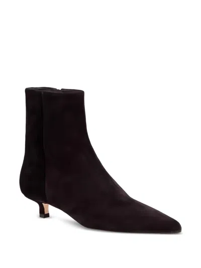 Aeyde Pointed Boots In Brown