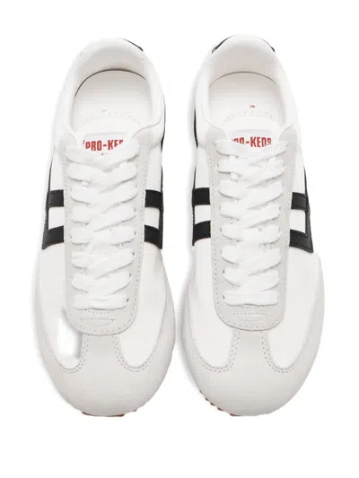 Pro-keds Racer 77 Panelled Sneakers In White