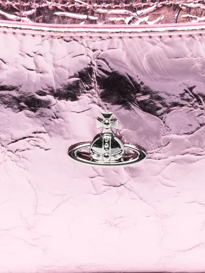 Vivienne Westwood Tasha Shoulder Bag In Pink