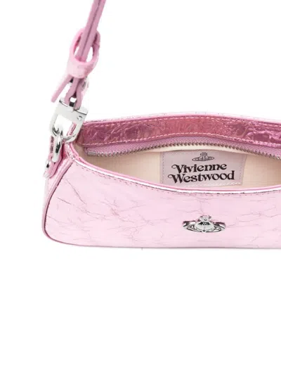 Vivienne Westwood Tasha Shoulder Bag In Pink