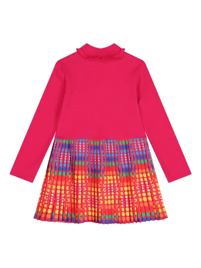 Agatha Ruiz De La Prada Pleated Dress In Pink