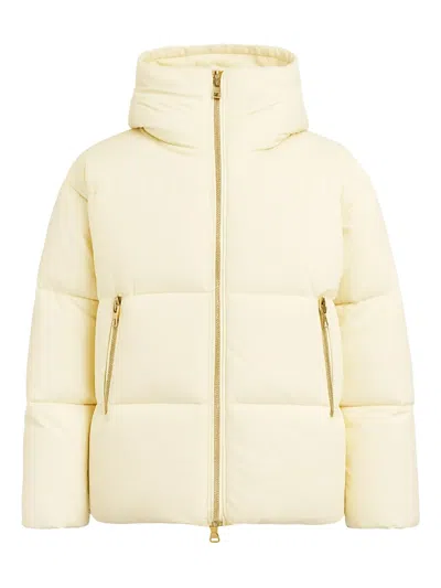 Tatras Hooded Puffer Jacket In Yellow