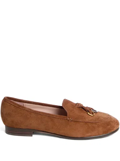 Coccinelle Tassel-detail Loafers In Brown