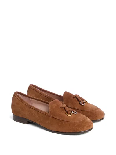 Coccinelle Tassel-detail Loafers In Brown