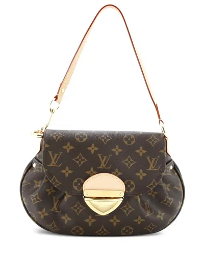 Pre-owned Louis Vuitton Sunset Handbag Monogram Canvas Crossbody Bag In Brown