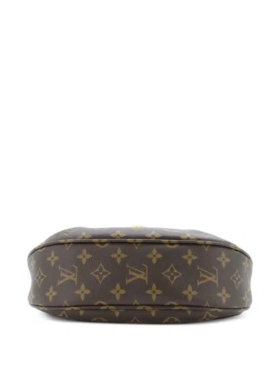 Pre-owned Louis Vuitton Sunset Handbag Monogram Canvas Crossbody Bag In Brown