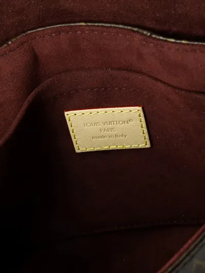 Pre-owned Louis Vuitton Sunset Handbag Monogram Canvas Crossbody Bag In Brown