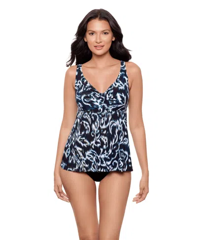 Miraclesuit Women's Adorn Ayla Underwire V-neck Tankini
