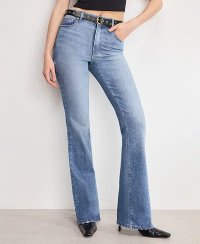 Good American Women's Boot Cut Jeans In Blue