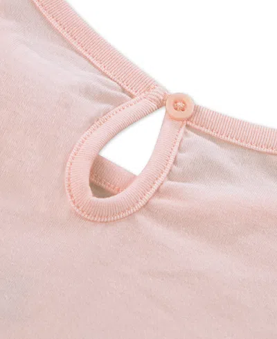 Levi's Girls 4t-6x Ruffle Shoulder Top, Pants And Scrunchie, 3-piece Set In Blue