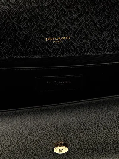 Saint Laurent 'kate' Medium Crossbody Bag In Black