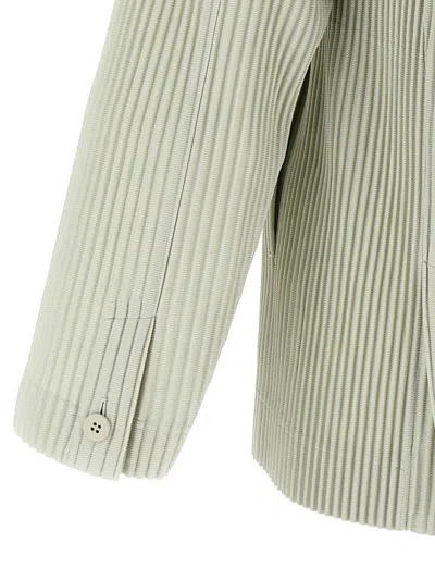 Issey Miyake Tailored Pleats 1 Blazer Green In Green