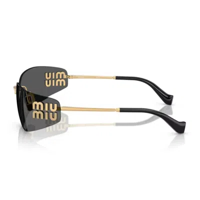 Miu Miu 0mu A51s Aube Sunglasses In Black