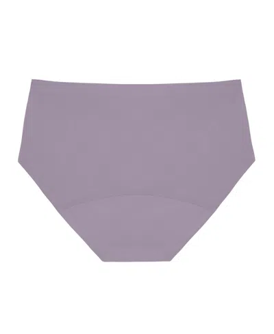 Le Mystere Women's Smooth Shape Leak-resistant Hipster Panties In Gray