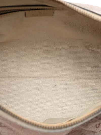 Pre-owned Gucci 2016-2025 Gg Lurex Scarlett Handbag In Brown