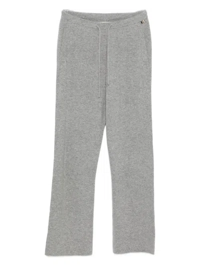 Extreme Cashmere Nº142 Run Drawstring-waist Trousers In Gray