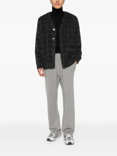 Extreme Cashmere Nº142 Run Drawstring-waist Trousers In Gray
