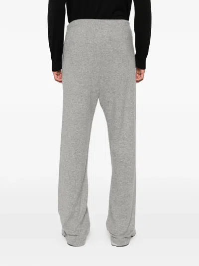 Extreme Cashmere Nº142 Run Drawstring-waist Trousers In Gray