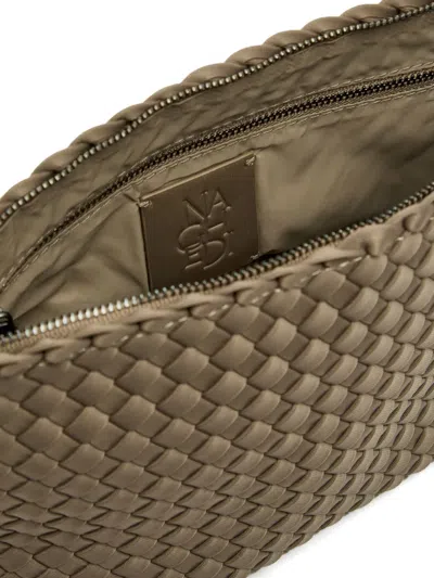 Naghedi Woven Cosmetic Case In Neutral