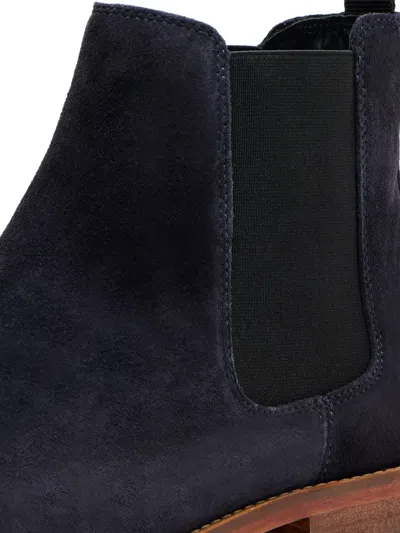 Forsa Dylan Chelsea Boots In Blue