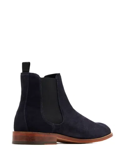 Forsa Dylan Chelsea Boots In Blue