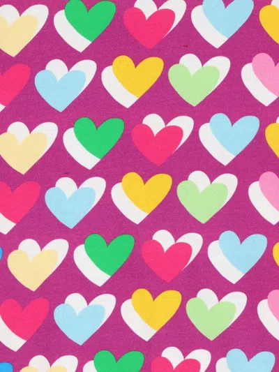 Agatha Ruiz De La Prada Heart-print Sweatshirt In Multi