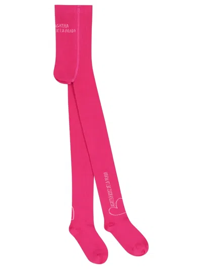 Agatha Ruiz De La Prada Striped Heart Dress Set (set Of Two) In Multi